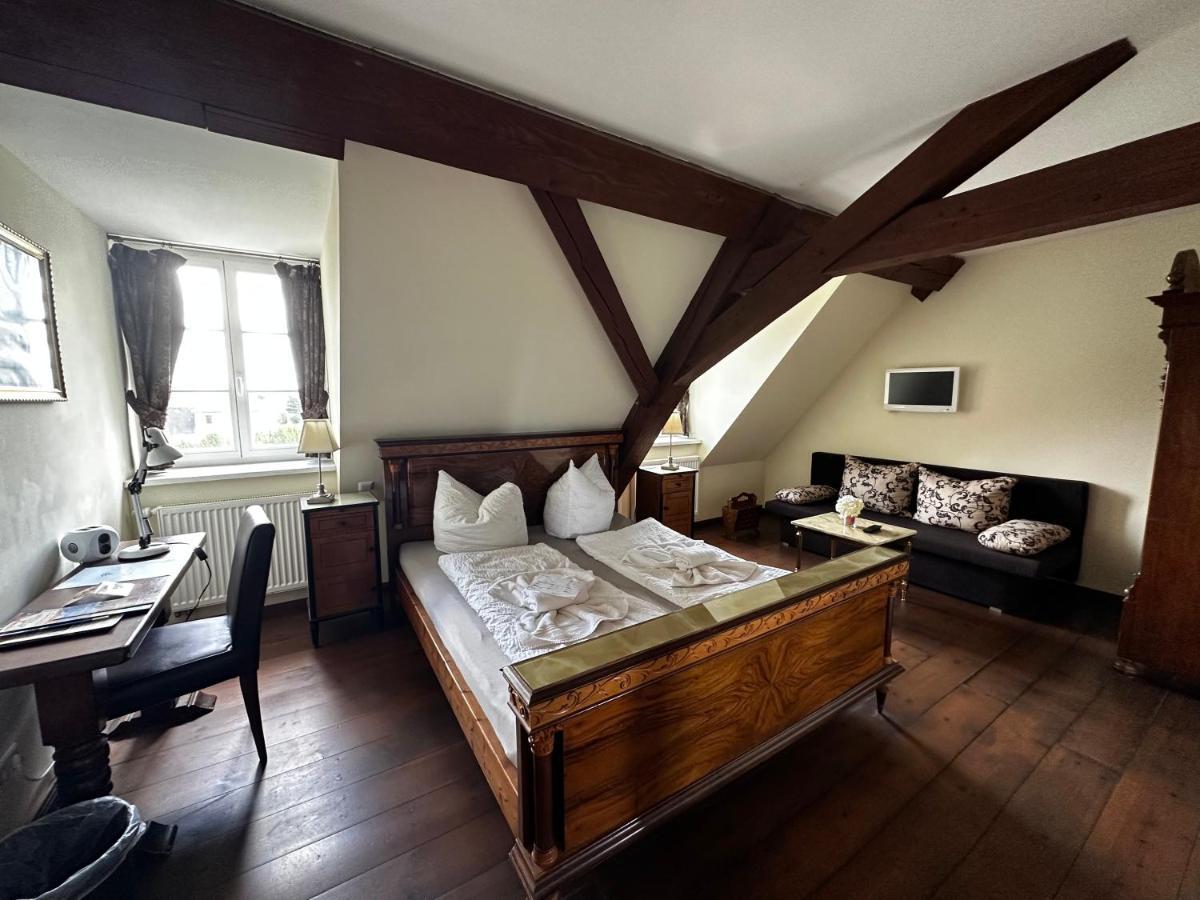 Hotel Garni Schloss Grochwitz Herzberg  Esterno foto