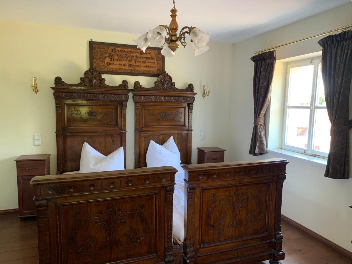 Hotel Garni Schloss Grochwitz Herzberg  Esterno foto
