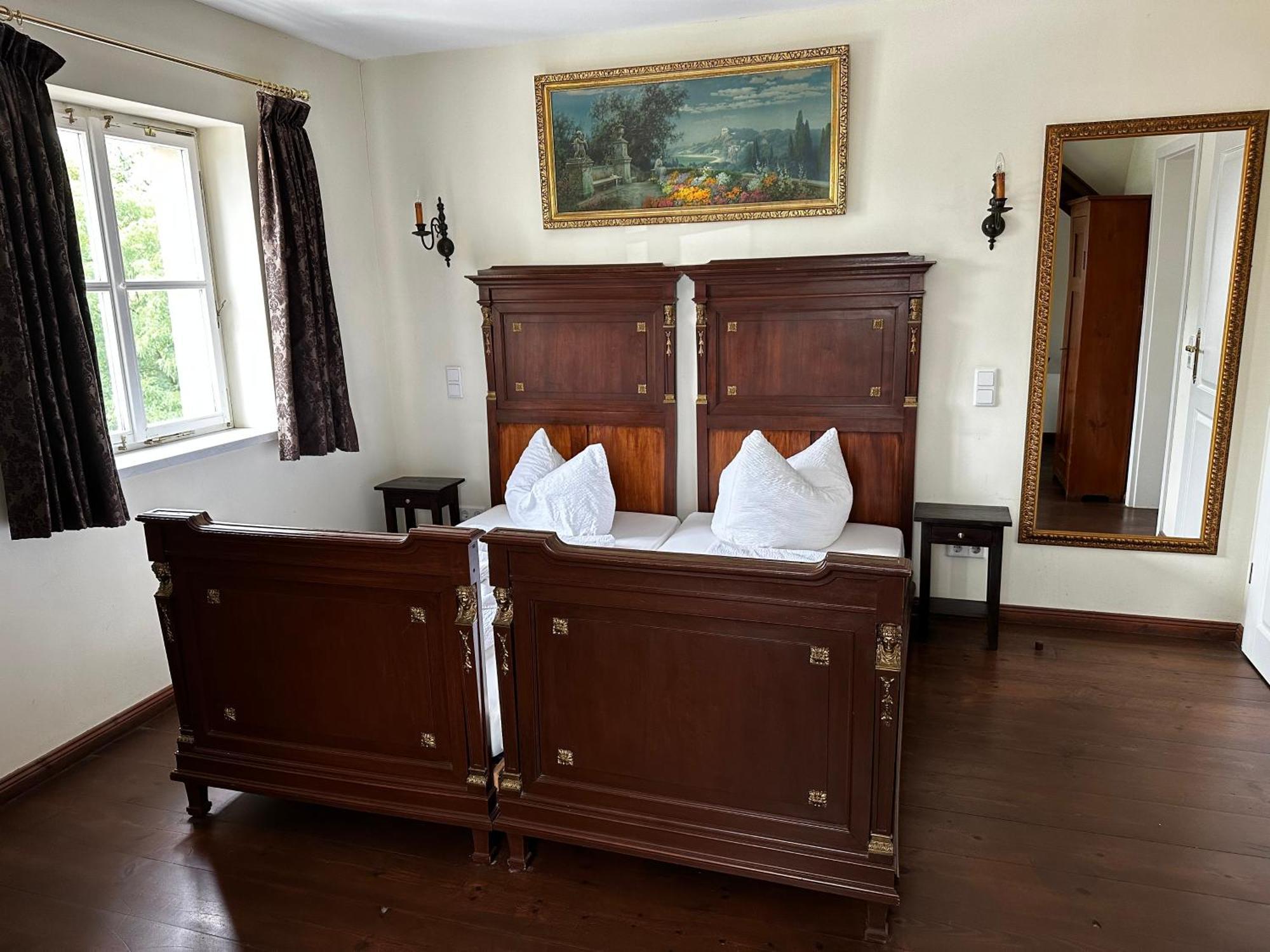 Hotel Garni Schloss Grochwitz Herzberg  Esterno foto